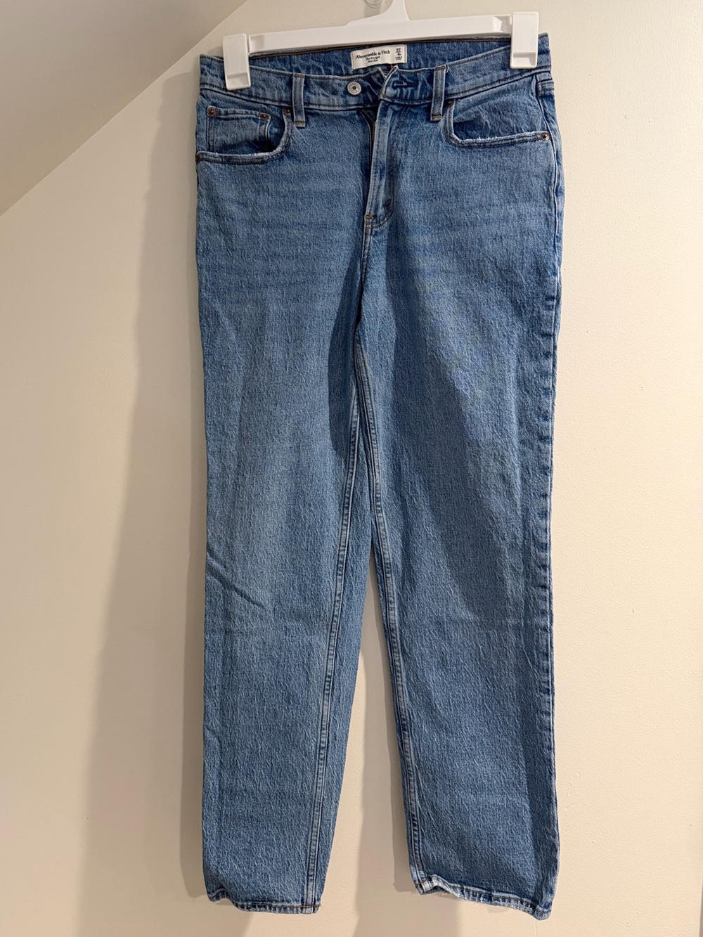 Abercrombie & Fitch straight mid rise jeans - curve love